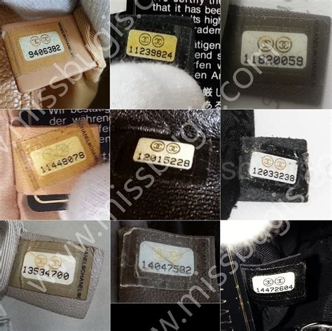 chanel handbags serial numbers.